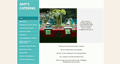 Desktop Screenshot of amyscatering.com